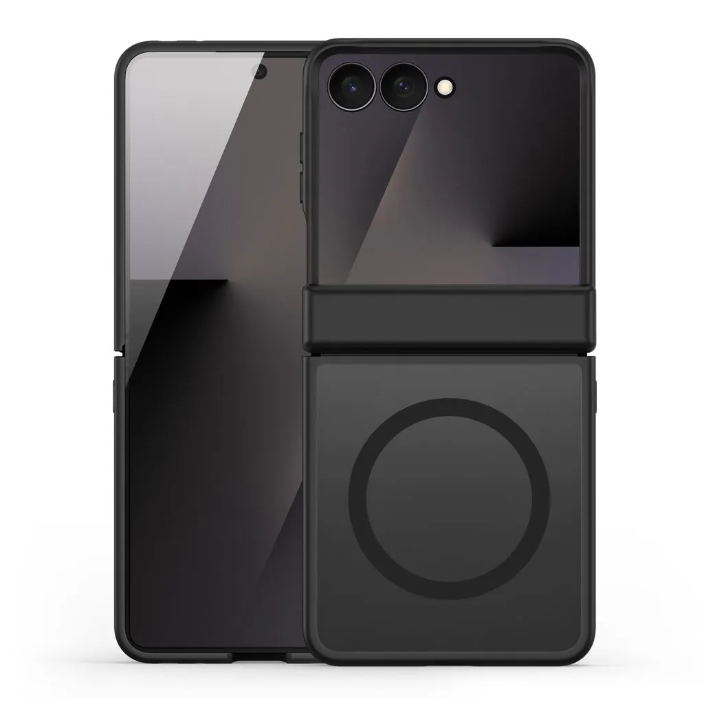 DUX DUCIS case YIND compatible with MagSafe for SAMSUNG Z Flip 8 black