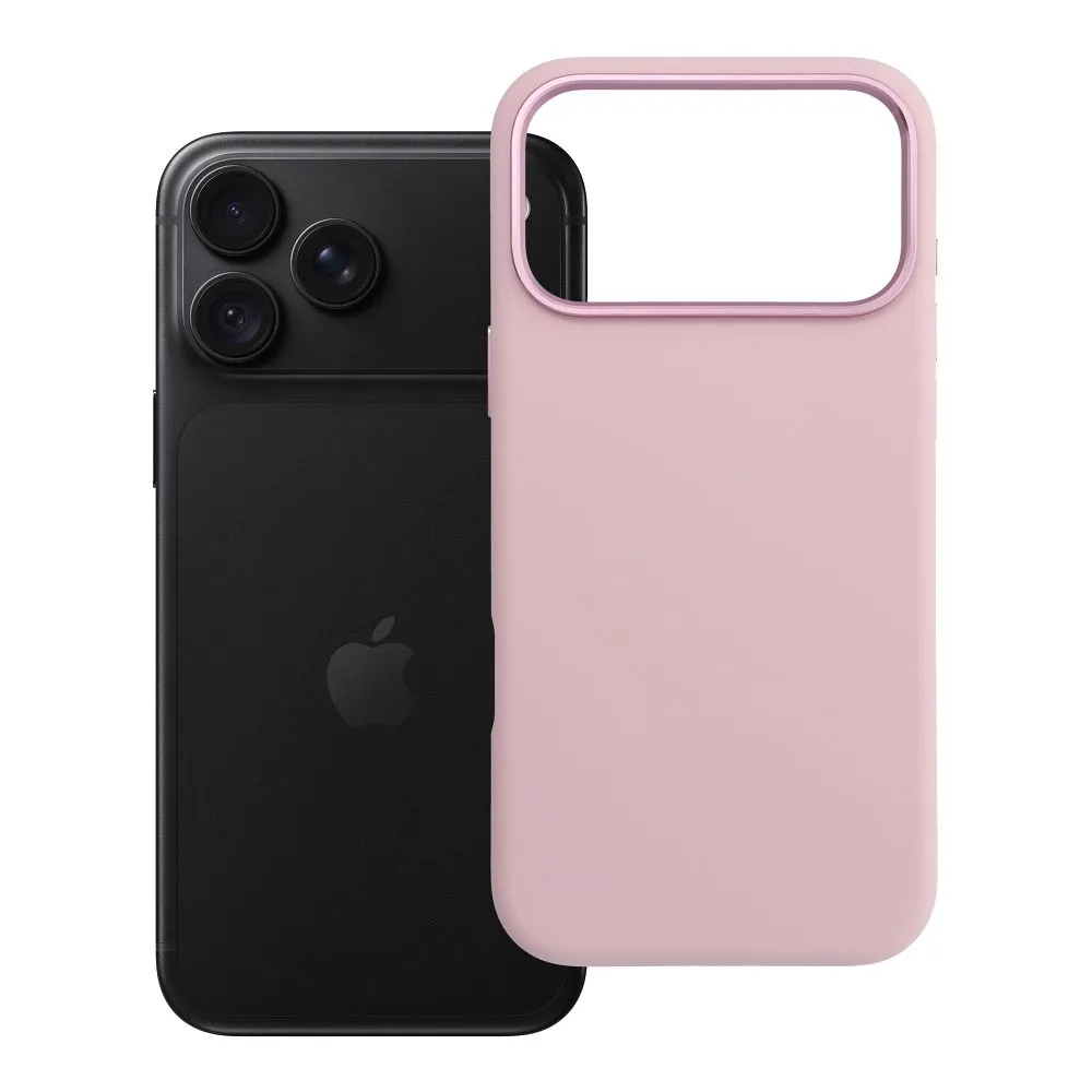 Case for iPhone 18 Pro Max / 17 Pro Max Forcell F-Protect Frame Premium compatible with Magsafe pink
