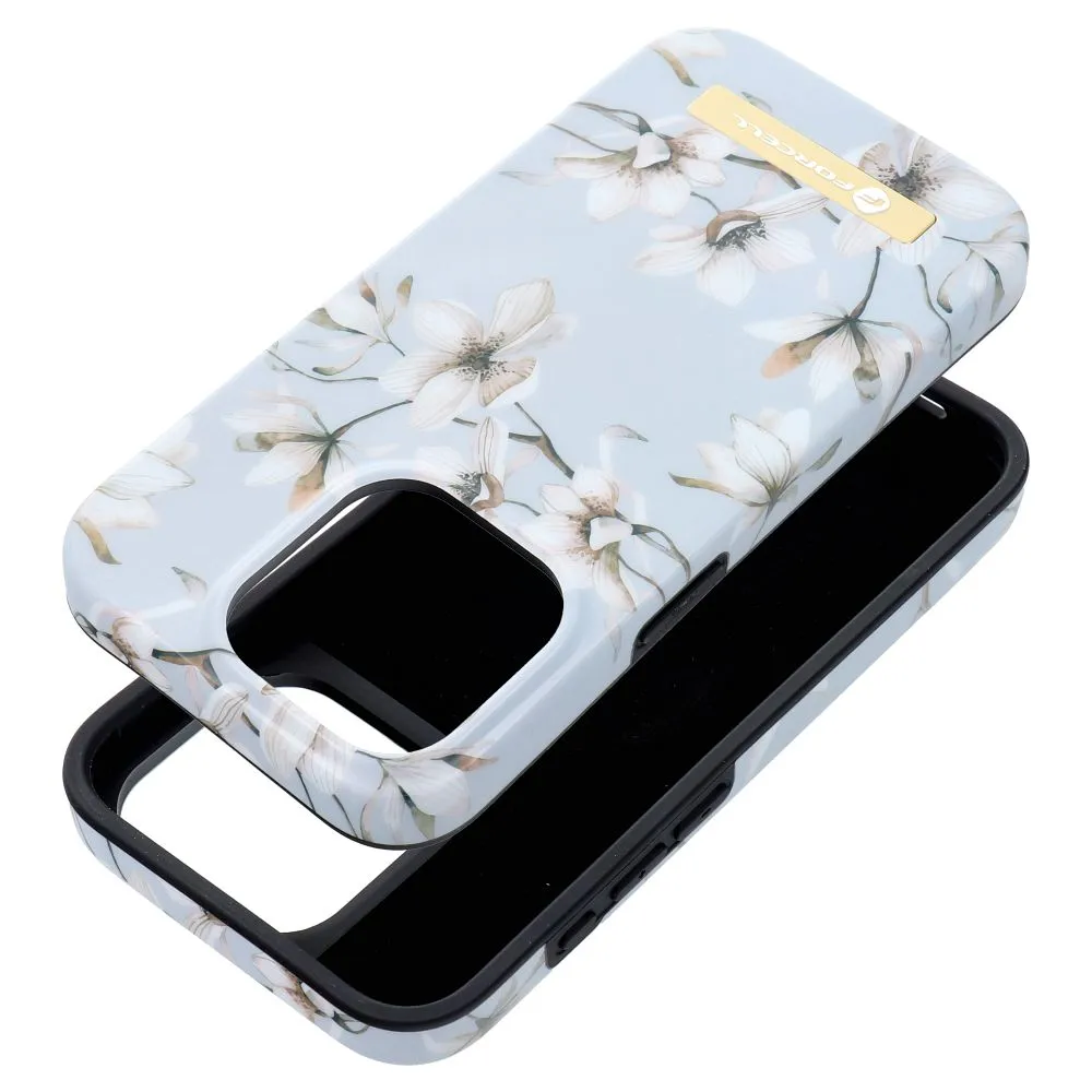 Case for iPhone 14 PLUS Forcell F-Protect Mirage compatible with Magsafe spring flowers