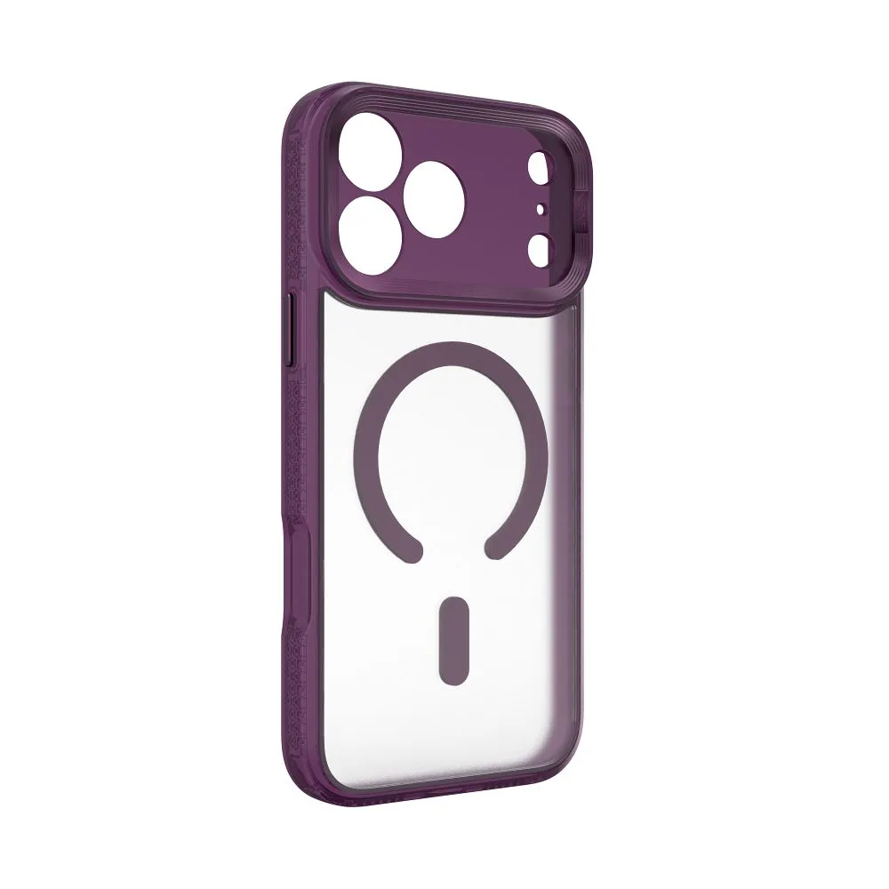 X-ONE Dropguard 2S compatible with MagSafe for iPhone 18 Pro Max / 17 Pro Max dark cherry