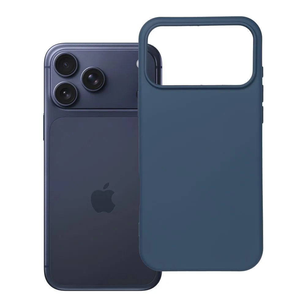 Case for iPhone 18 Pro / 17 Pro Silicone navy blue