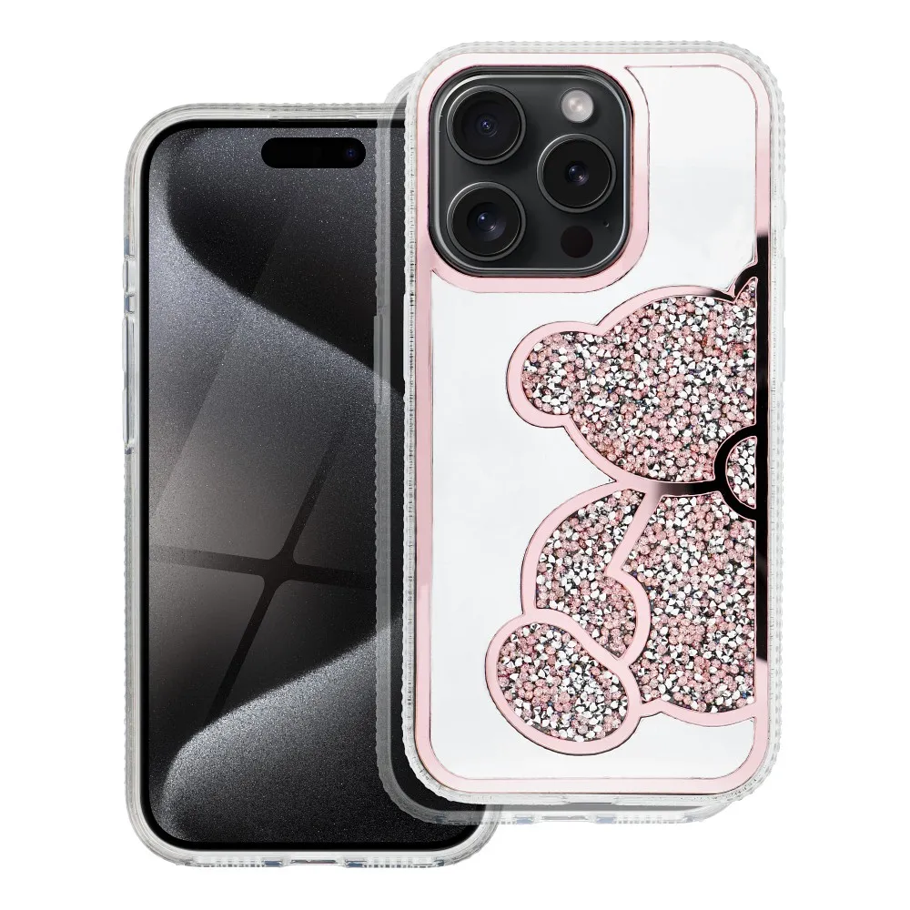 Case for iPhone 11 Teddy Bear pink