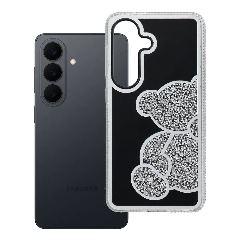 Case for Samsung S26 Teddy Bear silver