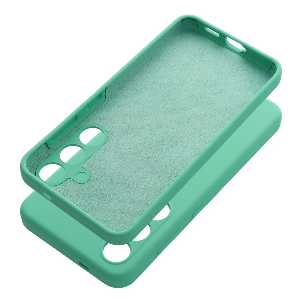 Case for Samsung S25 PLUS Silicone 2mm (camera protection) mint