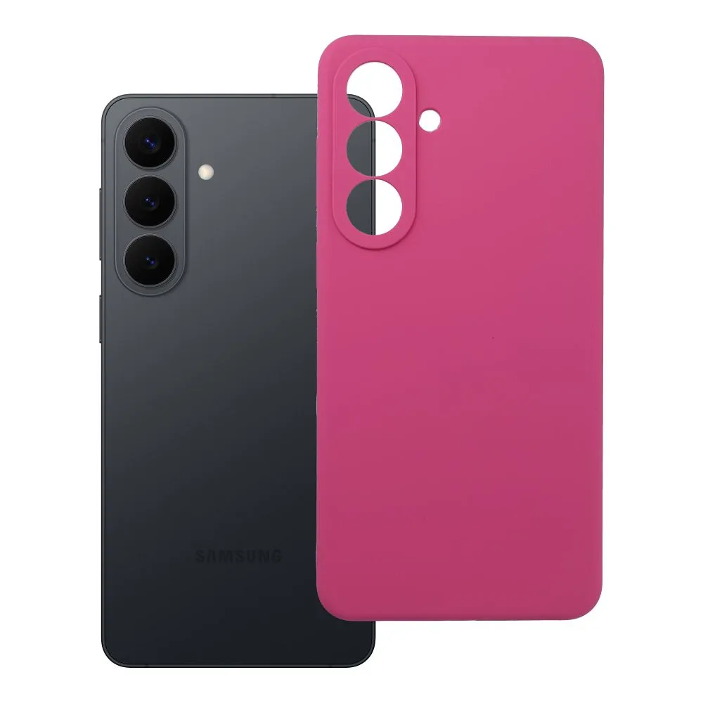 Case for Samsung S26 PLUS Silicone 2mm (camera protection) pink
