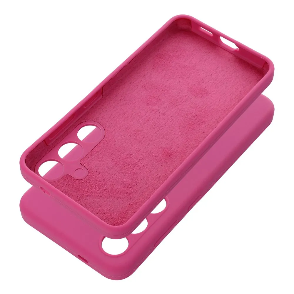 Case for Honor 400 SMART Silicone 2mm (camera protection) pink