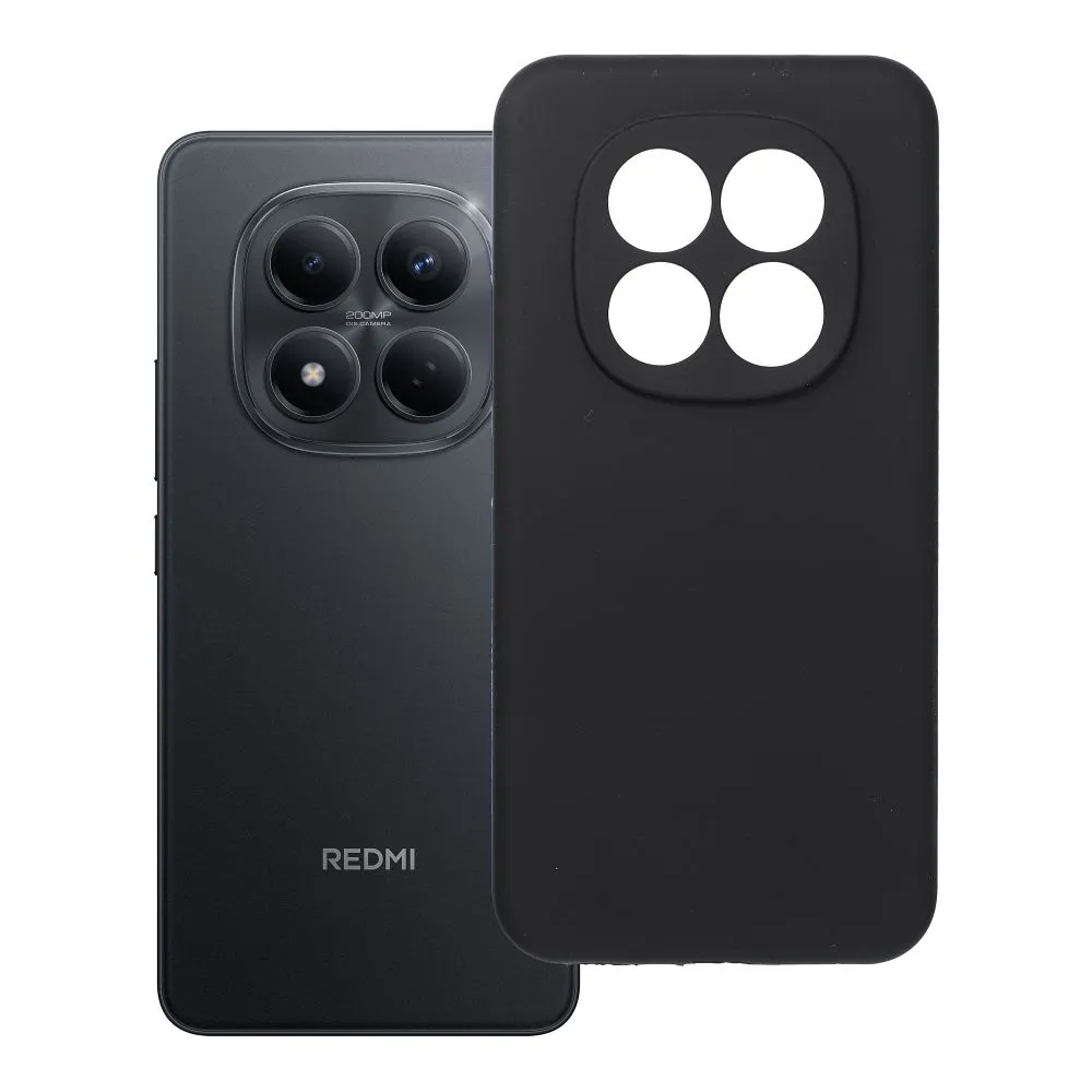 Case for Xiaomi Redmi Note 15 PRO PLUS 5G Silicone 2mm (camera protection) black
