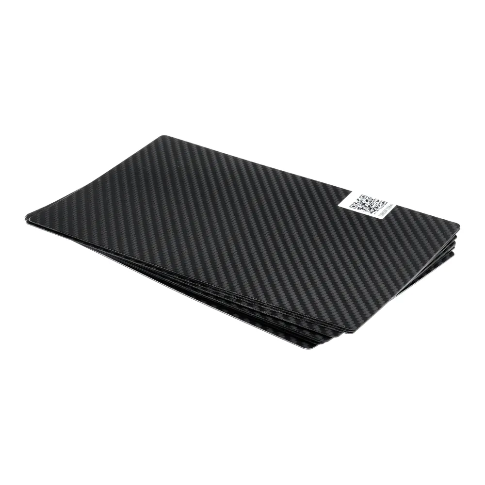 Film for back cover 180 x 120 mm 10pcs - carbon