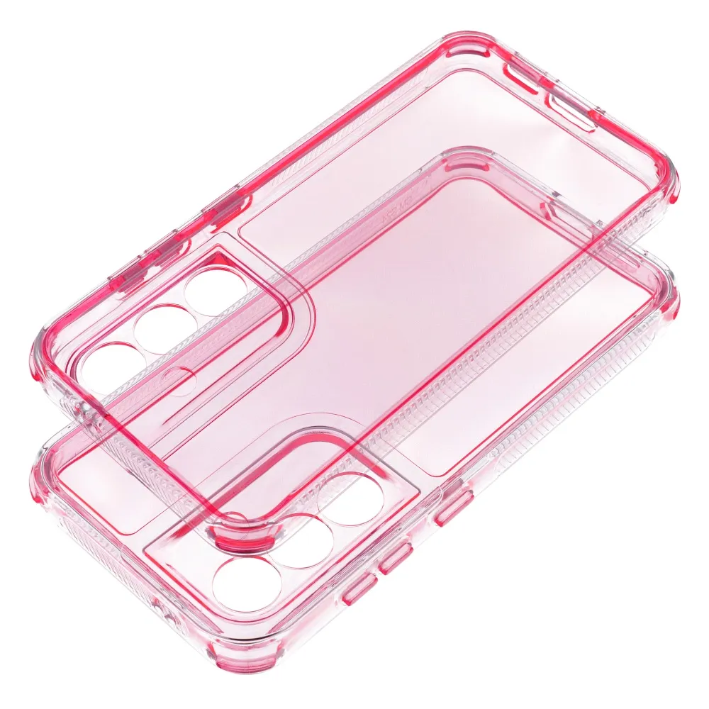 Case for Xiaomi 15 Matrix Clear powder pink