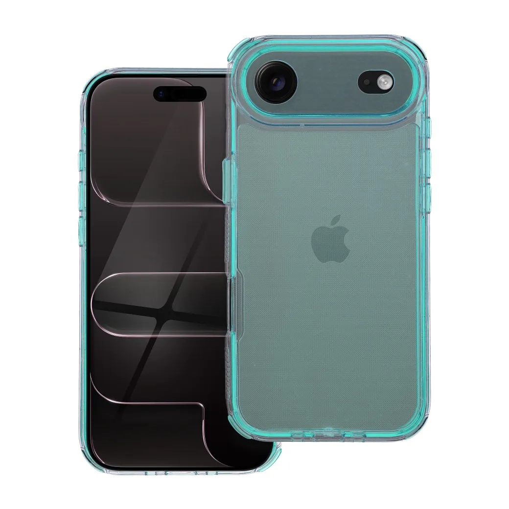 Case for iPhone 17 AIR Matrix Clear mint
